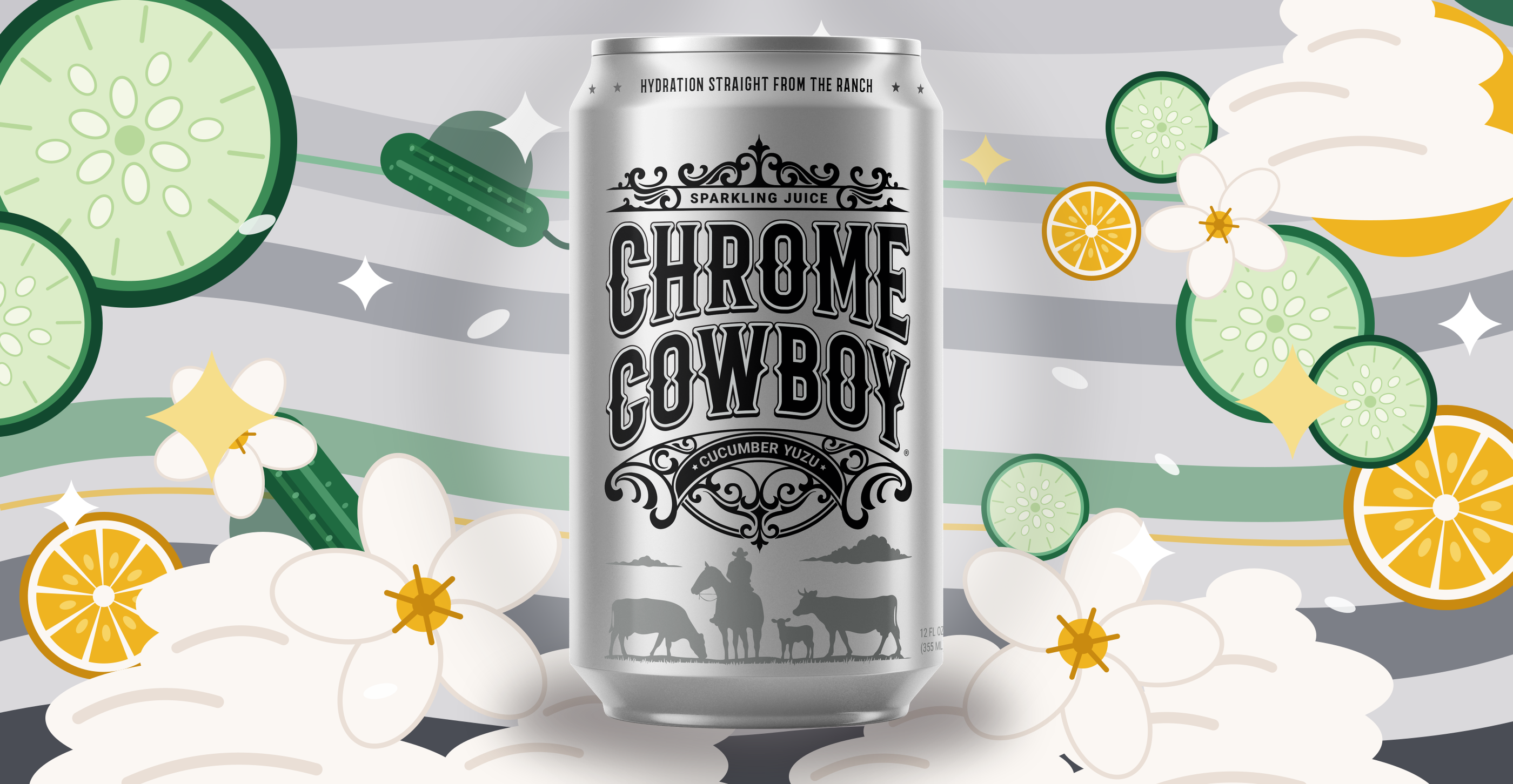 Chrome Cowboy | Cucumber Yuzu